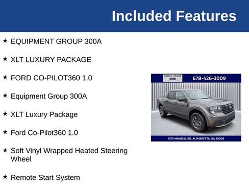 Used 2025 Ford Maverick XLT w/ XLT Luxury Package FWD image 5