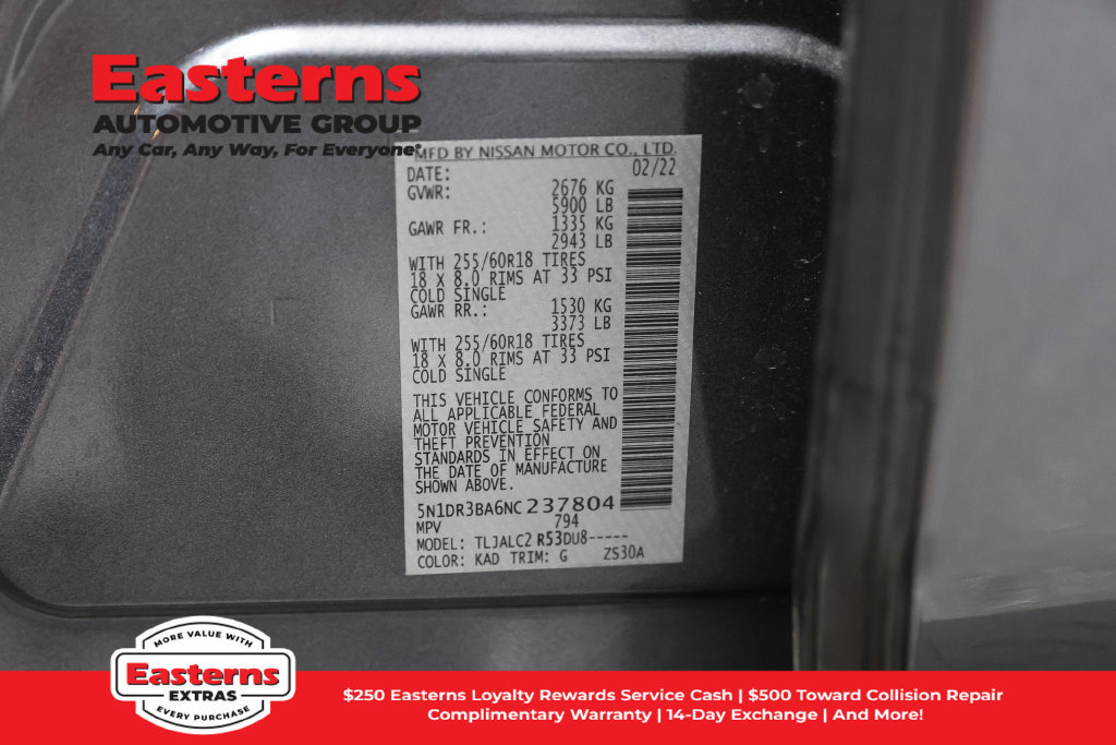 Used 2022 Nissan Pathfinder SV FWD image 37