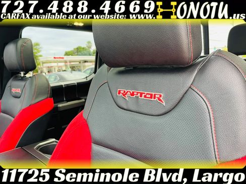 Used 2018 Ford F150 Raptor w/ Equipment Group 802A Luxury AWD/4WD image 39