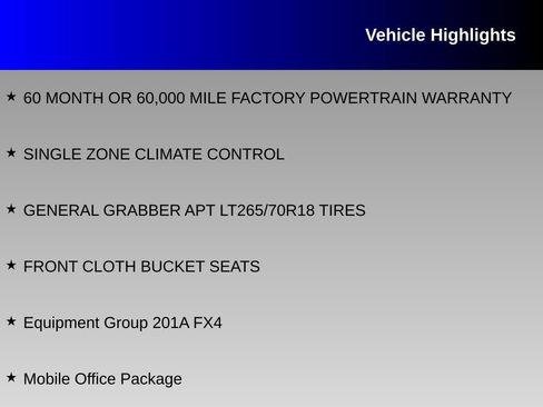 Used 2024 Ford F150 STX w/ Equipment Group 201A FX4 AWD/4WD image 12