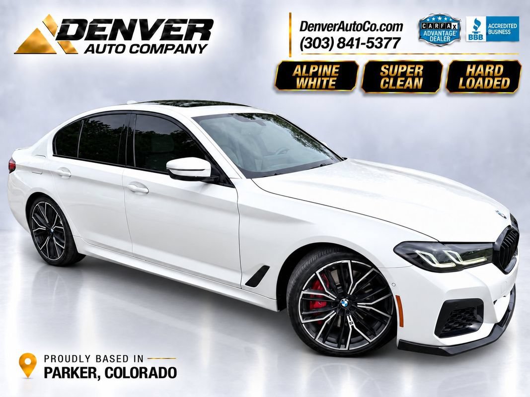 Used 2021 BMW M550i xDrive w/ Executive Package AWD/4WD image 1