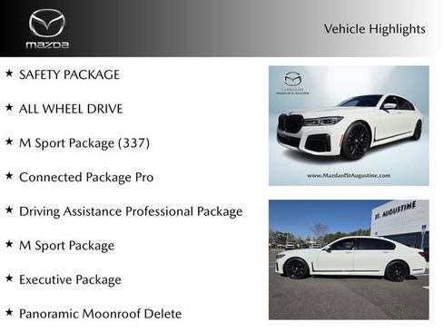 Used 2021 BMW 750i xDrive w/ Executive Package image 4