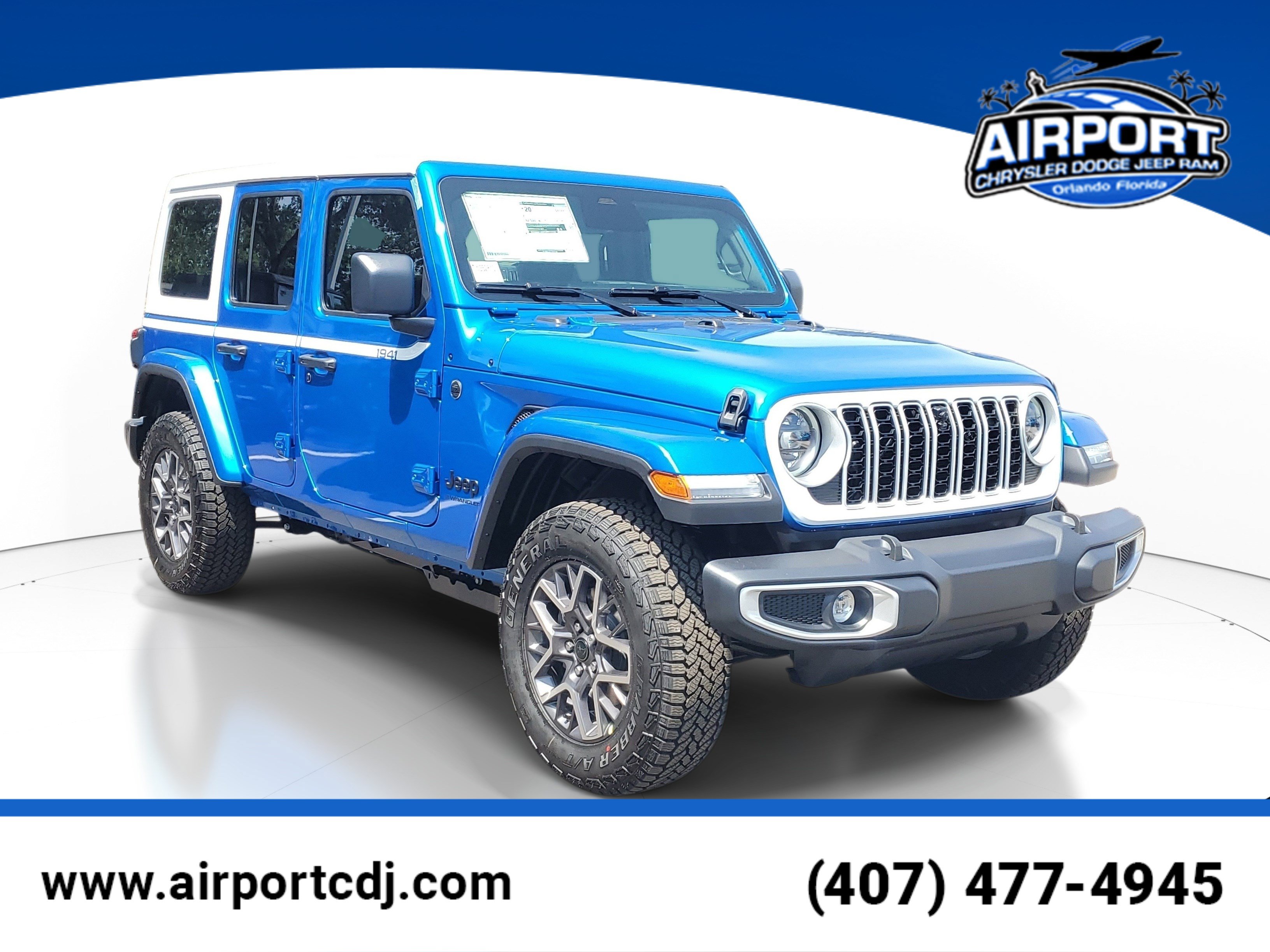 New 2026 Jeep Wrangler Unlimited Sahara w/ Whitecap Package AWD/4WD image 1
