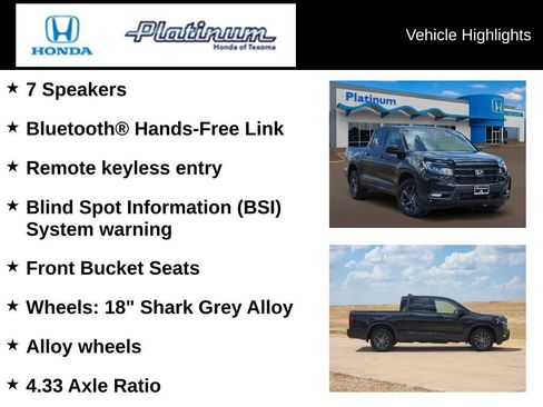 New 2026 Honda Ridgeline Sport image 5