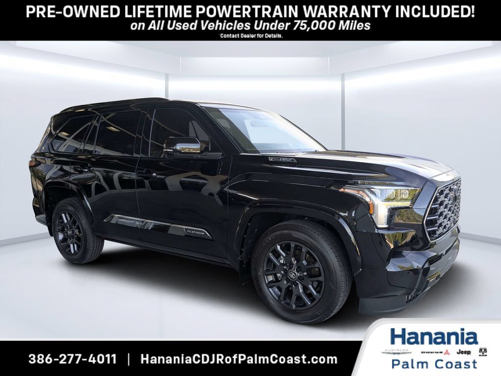 Used 2026 Toyota Sequoia Platinum AWD/4WD image 1