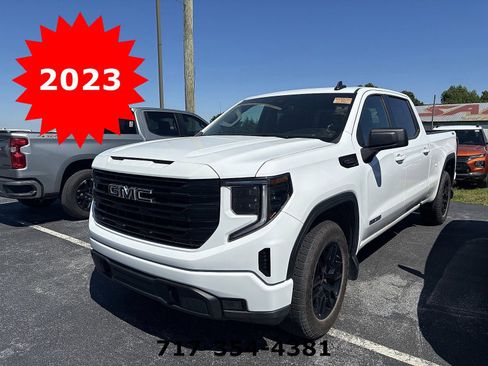 Used 2023 GMC Sierra 1500 Elevation w/ LPO, Elevation Black Package AWD/4WD image 1