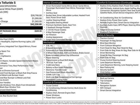 Used 2023 Kia Telluride S w/ S Sunroof Package image 6