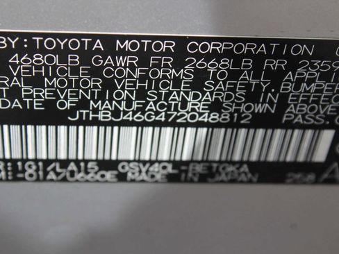 Used 2007 Lexus ES 350 FWD image 11