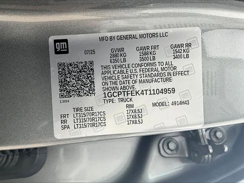 New 2026 Chevrolet Colorado ZR2 w/ ZR2 Bison Edition image 20