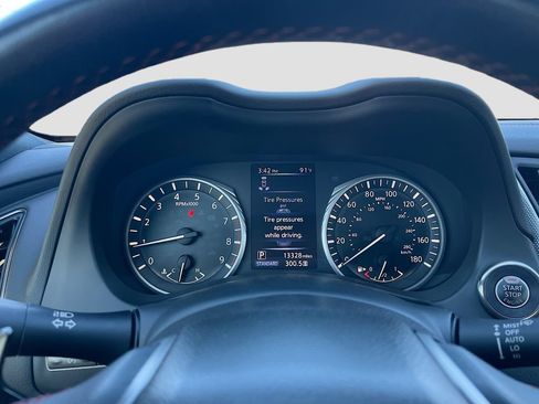 Used 2018 INFINITI Q50 Red Sport 400 w/ Cargo Package (L95) RWD image 12