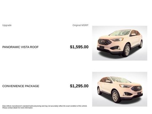 Used 2022 Ford Edge SEL w/ Convenience Package AWD/4WD image 3