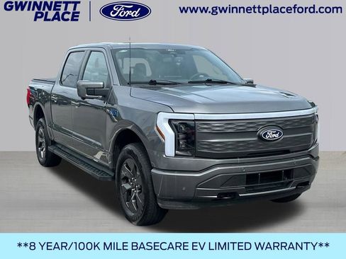 Certified 2025 Ford F150 Lightning Lariat AWD/4WD image 3