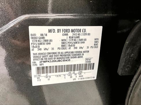 Used 2018 Ford Edge SEL w/ Equipment Group 201A FWD image 34