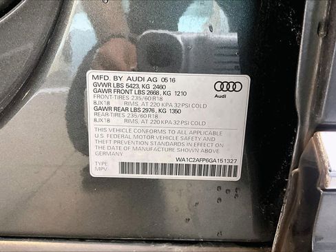 Used 2016 Audi Q5 2.0T Premium w/ Audi MMI Navigation Plus AWD/4WD image 33