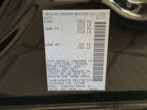 Used 2026 Nissan Altima 2.5 SV FWD image 29