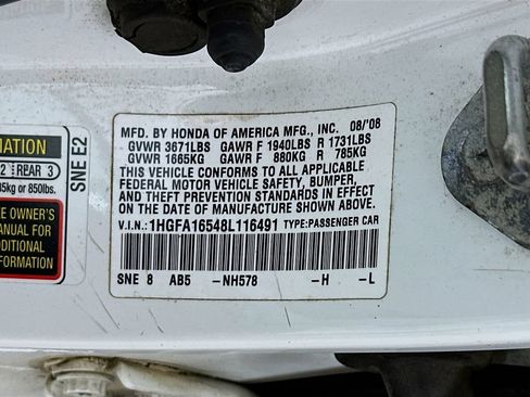 Used 2008 Honda Civic LX image 26