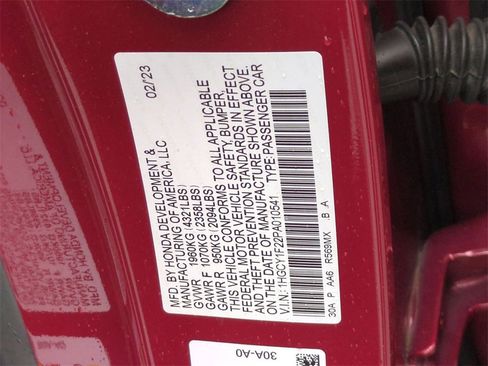 Used 2023 Honda Accord LX image 29