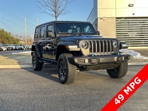 Used 2023 Jeep Wrangler Unlimited Rubicon 4xe w/ Cold Weather Group image 1