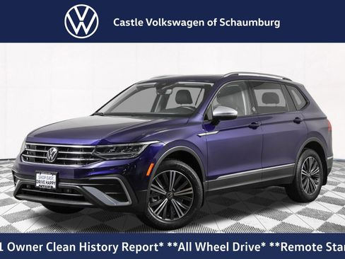 Used 2024 Volkswagen Tiguan Wolfsburg Edition w/ Panoramic Sunroof Package AWD/4WD image 1