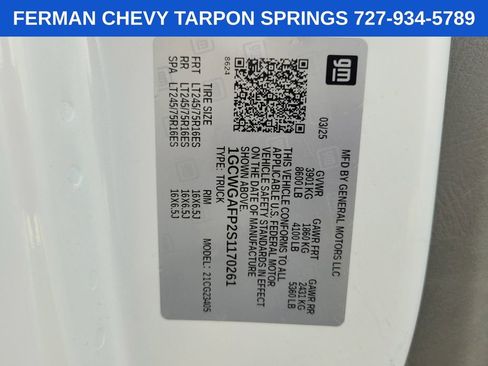 New 2025 Chevrolet Express 2500 w/ Communications Package image 21