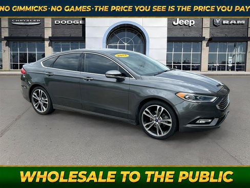 Used 2017 Ford Fusion Titanium FWD image 1