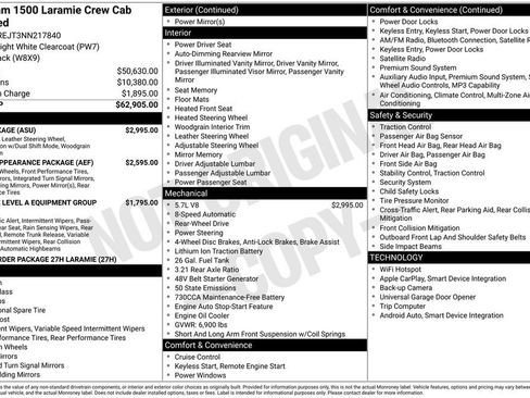 Used 2022 RAM 1500 Laramie w/ G/T Package RWD image 6