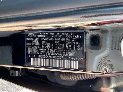 Used 2018 Hyundai Kona Limited AWD/4WD image 34