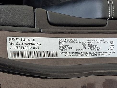 Used 2021 Jeep Grand Cherokee Limited w/ Quick Order Package 28K 80th AWD/4WD image 30