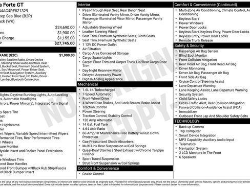 Used 2024 Kia Forte GT w/ GT2 Package FWD image 14