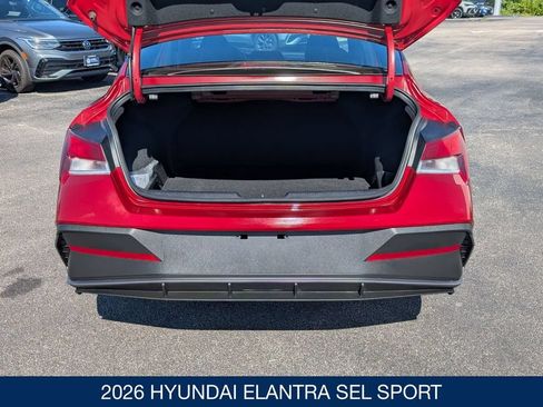 Certified 2026 Hyundai Elantra Sport w/ Cargo Package FWD image 25