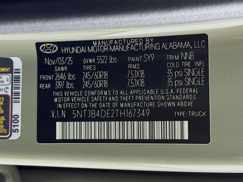 New 2026 Hyundai Santa Cruz SEL FWD image 29