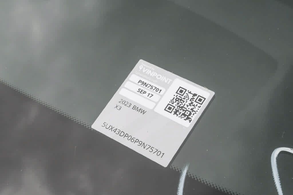 Used 2023 BMW X3 sDrive30i w/ Convenience Package RWD image 32
