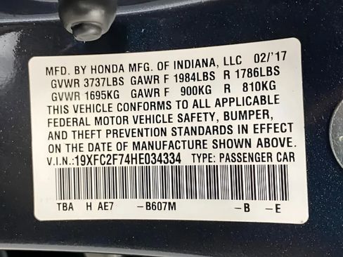 Used 2017 Honda Civic EX image 23