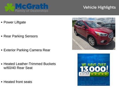 Used 2017 Ford Escape Titanium w/ Canadian Touring Package AWD/4WD image 6
