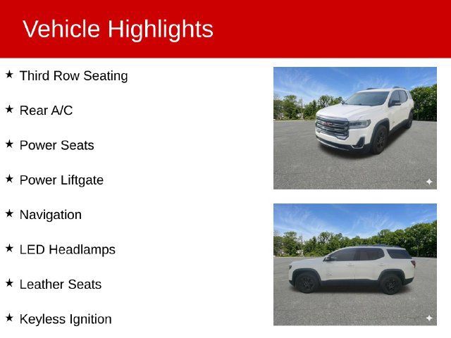 Used 2022 GMC Acadia AT4 w/ Technology Package AWD/4WD image 2