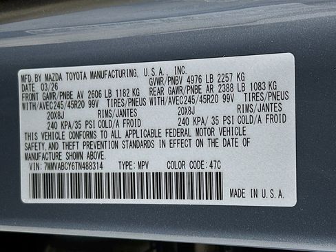 New 2026 MAZDA CX-50 AWD 2.5 S image 27