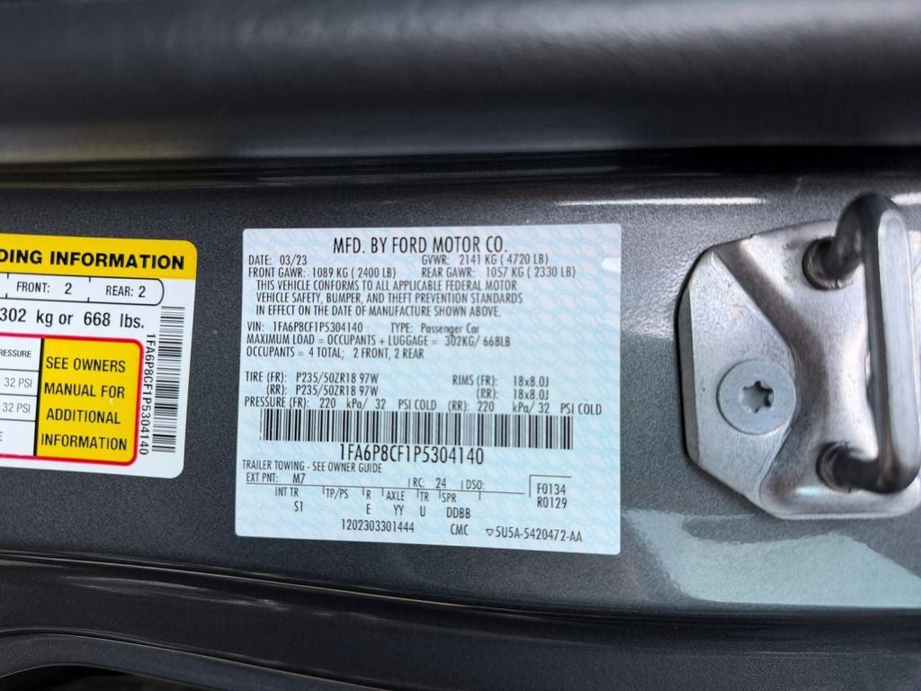 Used 2023 Ford Mustang GT Premium w/ Ford Safe & Smart Package RWD image 36