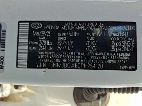 Certified 2023 Hyundai Tucson SEL AWD/4WD image 27
