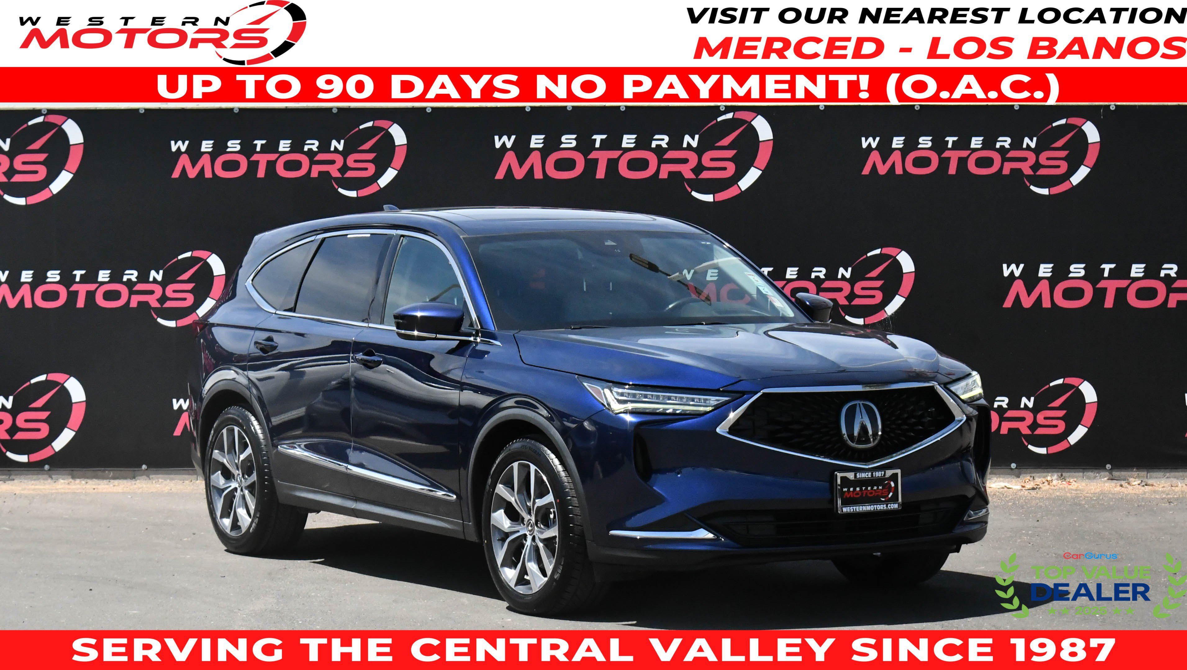 Used 2022 Acura MDX w/ Technology Package FWD image 1