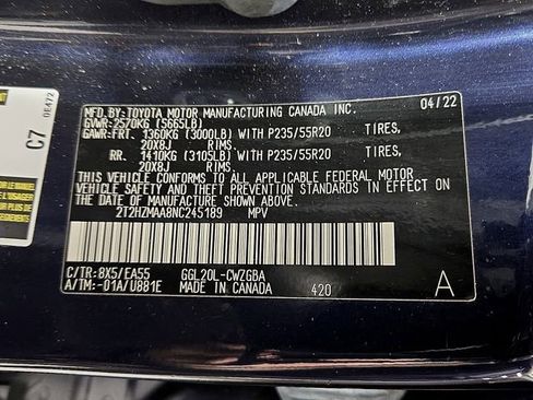 Certified 2022 Lexus RX 350 FWD w/ Premium Package image 31