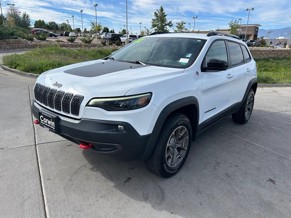 Used 2022 Jeep Cherokee Trailhawk AWD/4WD image 3