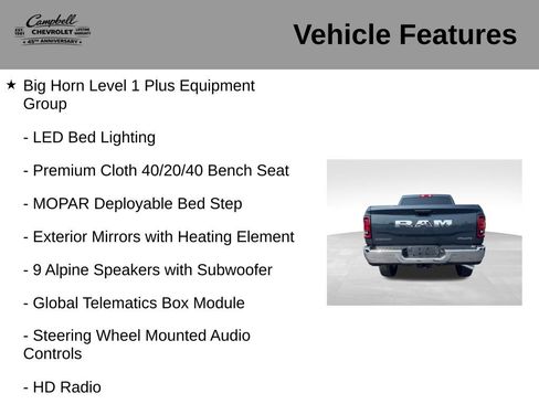 Used 2026 RAM 2500 Big Horn AWD/4WD image 21