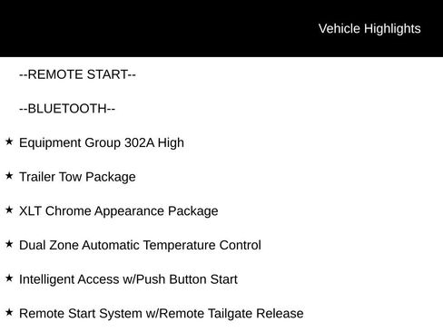 Certified 2021 Ford F150 XLT w/ Equipment Group 302A High image 2