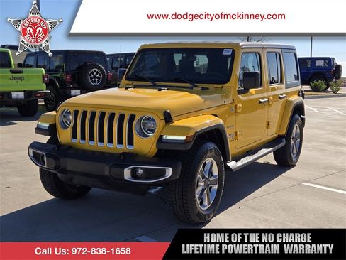 Used 2020 Jeep Wrangler Unlimited Sahara image 1