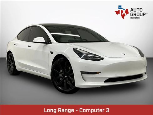 Used 2022 Tesla Model 3 Long Range AWD/4WD image 1