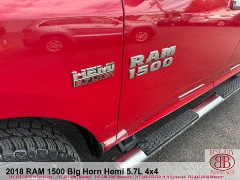 Used 2018 RAM 1500 Big Horn AWD/4WD image 10
