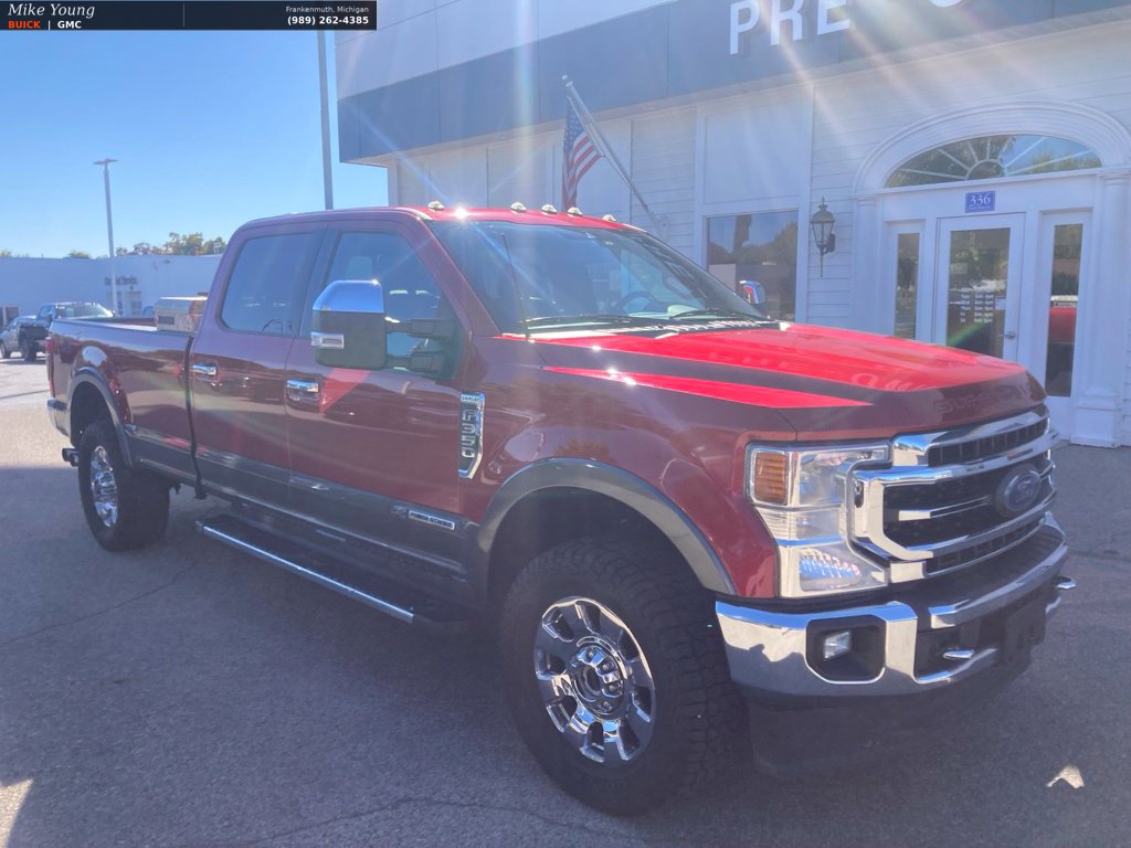 Used 2020 Ford F350 Lariat w/ Chrome Package AWD/4WD image 3