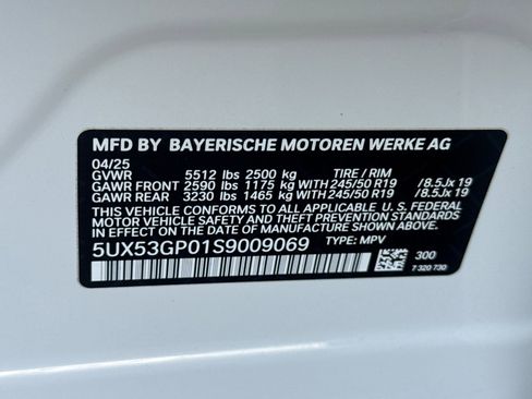 Used 2025 BMW X3 xDrive30i w/ Convenience Package image 19