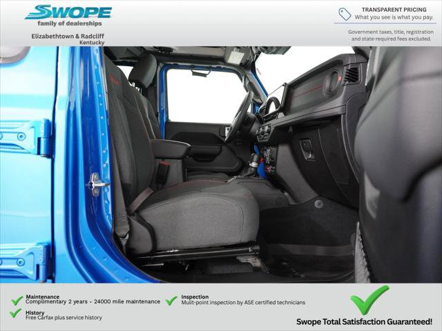 Certified 2024 Jeep Wrangler Unlimited Rubicon w/ Convenience Group AWD/4WD image 10