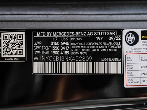 Used 2022 Mercedes-Benz G 550 image 89